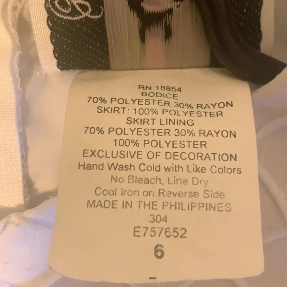 Rare‎ Editions Girls Dress White Size 6